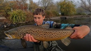 FISHING For Trout With Lures Land-based