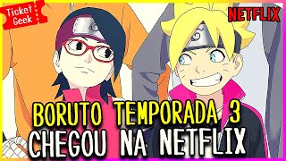  Terceira temporada de Naruto chega em Março à Netflix