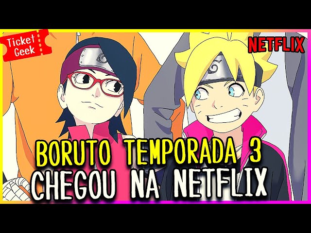Boruto: Naruto Next Generations Chega Dublado na Netflix em 29 de