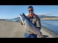 Pesca Embarcada En Chiloe, Isla Metalqui, Hermosos Paisajes, Gran Pelea Con Salmon Chinook, Rollizos
