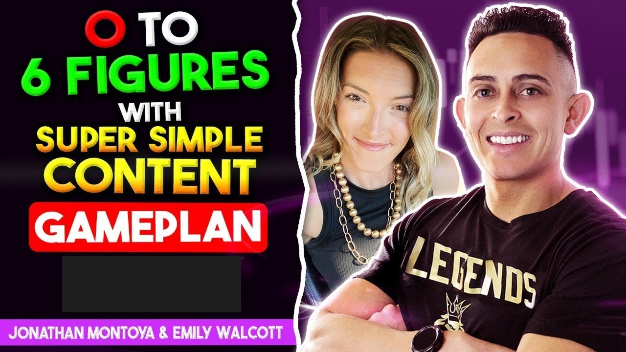 0 to 6 FIGURES with This CONTENT Machine Gameplan w/ Emily Walcott