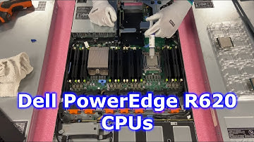 Dell PowerEdge R620 Server CPUs | Intel Xeon Processors Options | LGA2011 Socket | CPU Install