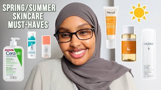 Skincare Must-Haves For Spring Summer ☀️ | Dry, Sensitive, Acne Prone Skin Essentials