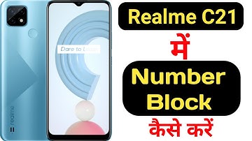 How to block any number in Realme C21 || how to add any number in blacklist on Realme C21 ||