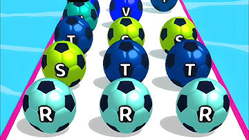 AZ Run ABC Ball Runner All Levels Gameplay Walkthrough (Android Ios) Part 7