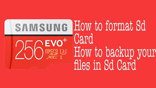 ⭕🔴 How to format SD card and How to backup files in your SD card. Solution Full Guide. screenshot 5