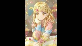 صور انمي بنات  ذات شعر اصفر  💛💛