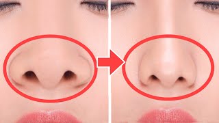 5MINS SLIM NOSE EXERCISE | No Talking | Slim Down, Sharpen Fat Nose | Get a High Beautiful Nose