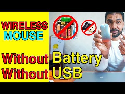 Wireless Mouse without BATTERY or USB Dongle