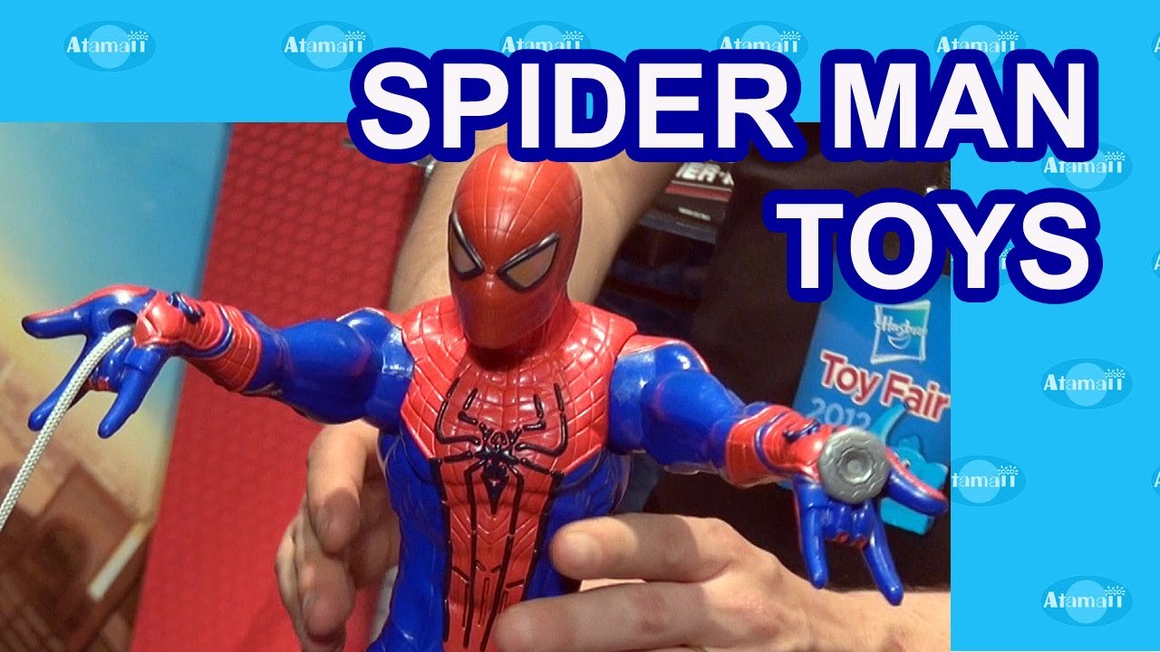 spiderman toys youtube