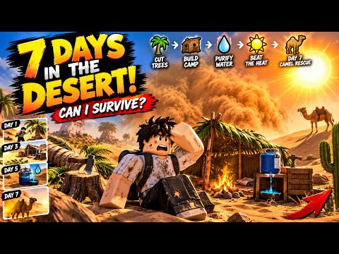 Survive 7 days in desert 😐part-1