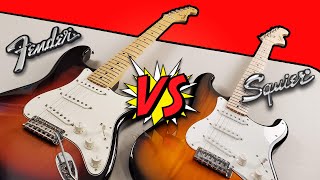 Fender Player VS Squier Affinity - Stratocaster Tone Comparison