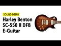 Harley Benton SC-550 II - Sound Demo (no talking)