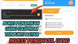 BUKTI PENARIKAN WEB GAZPROM TEBUKTI MEMBAYAR - APLIKASI PENGHASIL UANG
