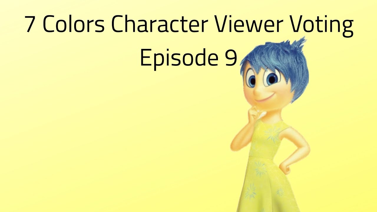 7 Colors Character Viewer Voting Episode 9 - YouTube