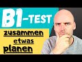 Dtz  telc b1 mndliche prfung teil 3  etwas zusammen planen  deutsch lernen