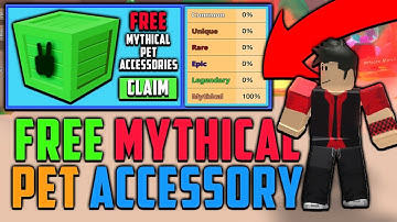 HOW TO GET FREE MYTHICAL PET ACCESSORY CRATES IN ROBLOX MINING SIMULATOR