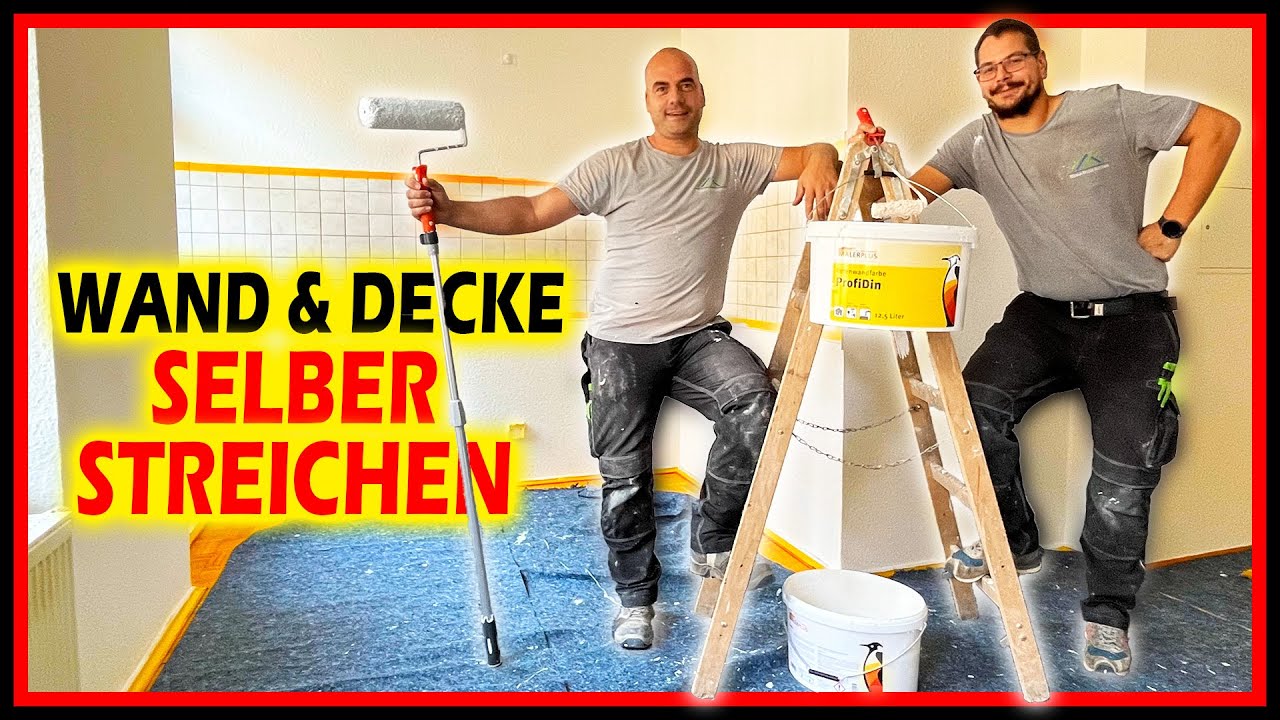 Painting walls and ceilings - Painting woodchip wallpaper! | Home Build Solution
