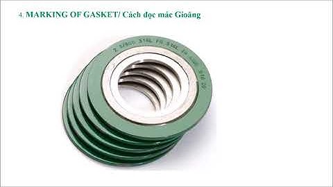 Ký hiệu của vật liệu lắp ống.