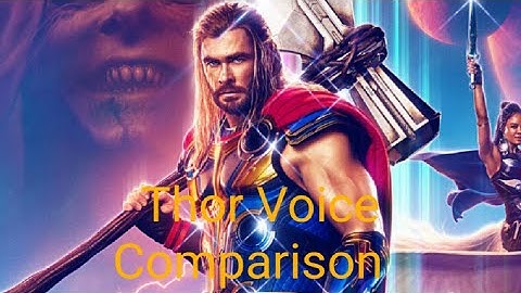 Thor Voice Comparison Reaction