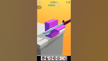 Asmr Slicing Satisfying Gameplay ( Android , iOS ) #asmr #shorts #games #gamesdoesntconsideyourage