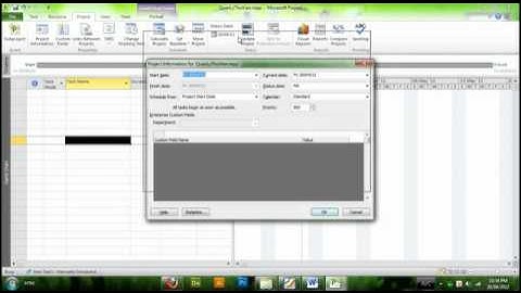 Microsoft Project 2010   B4 Thiết Lập Cơ Bản và Cách Tạo Một Dự Án