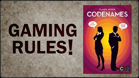 Codenames - Official Rules Video