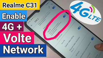 Realme C31 VoLTE and 4G+ network Enable // 4g VoLte problem fix