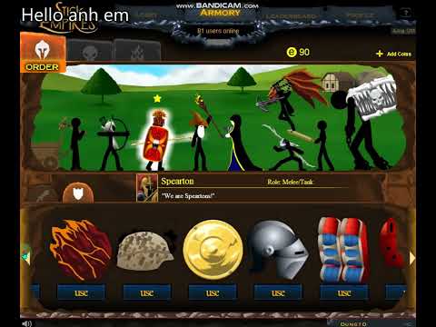 Video Stick Empires: Bản hack full Skin - youtube