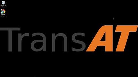 TransAT Tutorial: Installation on Windows OS