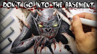 "Don't go into the Basement" (Story) Creepypasta + Drawing screenshot 4