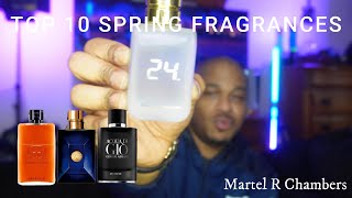 MASCULINE SPRING WARM WEATHER FRAGRANCES OF 2024