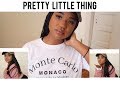 PRETTY LITTLE THING Haul | Basics + Loungewear  | 50% off Sale! | Jessie Jordan