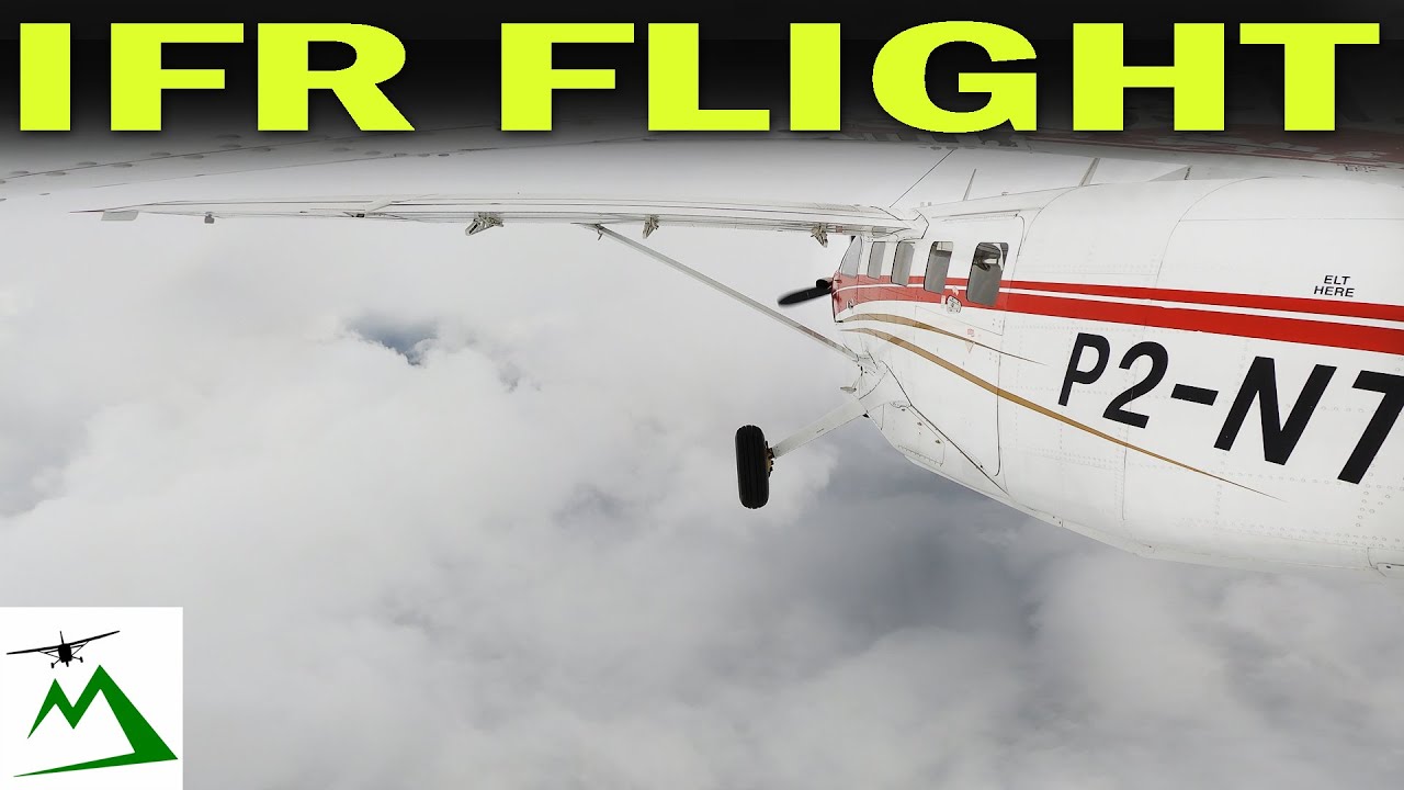 Ifr Flight Thru The Mountains Of Papua New Guinea