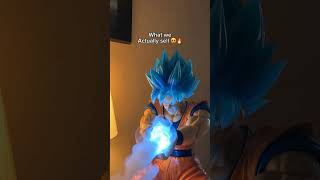 Goku Super Saiyan Blue Energy Figure ⚡🔥 | Epic Anime Collectible #shorts