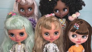 Я сделала ЭТО из китайских кукол! 😱 5 кастомов Блайз (Blythe OOAK)