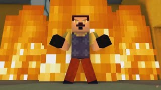 Reaccionando A Hello Neighbor En Minecraft 2 ! Animación Épica!!