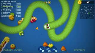 Worms Zone io Hungry Snake || by prithvi raj || half million gameplay || magical gameplay ||