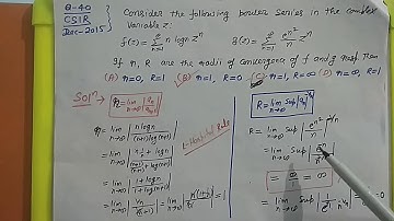 Correction in Complex Analysis, Dec 15, Question No. 40 Study Material of CSIR UGC NET Maths