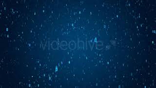 Digital Binary Data Abstract Background