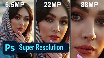 Super Resolution Enlarge Your Photos 4x 6x Enhance Photoshop Tutorial