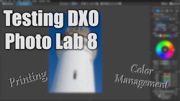 DXO Photo Lab 8 Printing