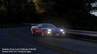 Assetto Corsa | Tsukuba Fruits Line Outbound 4:00:462 w/ NSX screenshot 5