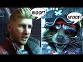 Peter And Rocket Argue And Bark At Each Other - Marvel Guardians Of The Galaxy  4K 60FPS