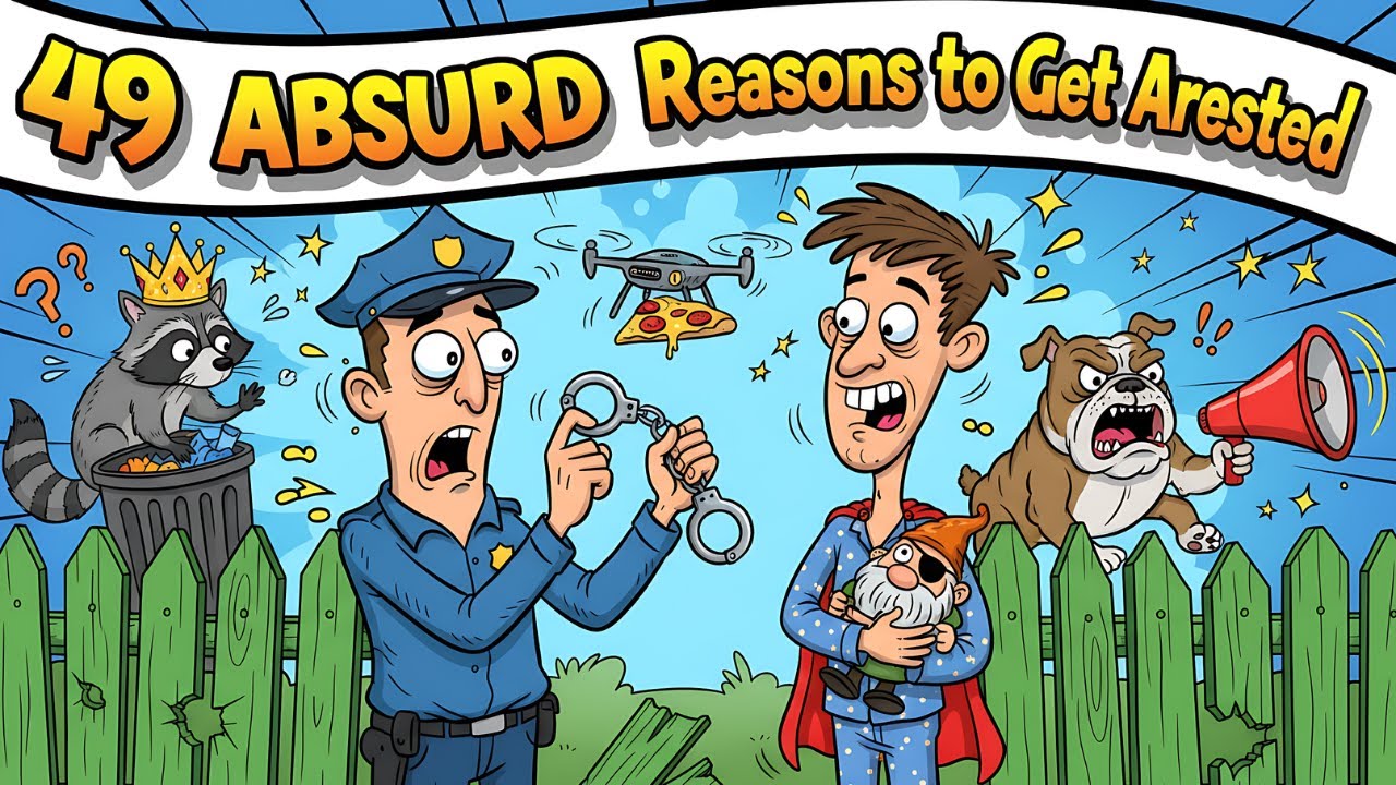 49 Most Absurd Reasons Americans Actually Got Arrested