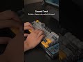 Soundtest🔊 AULA L99 Tri-Mode Mechanical Keyboard Switch Listen rain switch