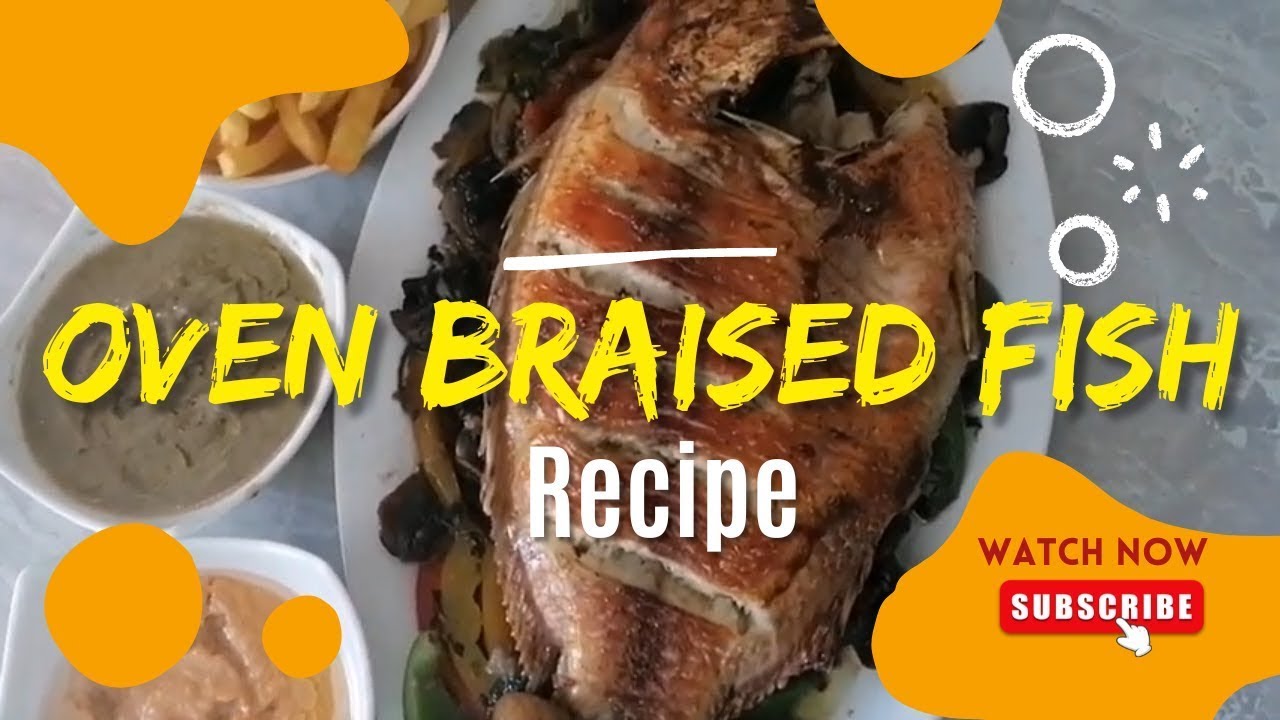 Ovenbraised fish with mushrooms YouTube