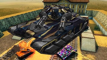 Tanki Online Twins M3 Viking M3 Deck 9 CTF gameplay