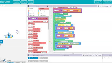 Game Lab - Projectile Mechanics code.org PART 1