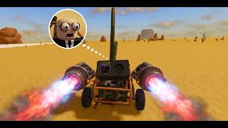 Rocket Buggy in A Desert Trip! 🚀 screenshot 4